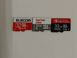 microSDカード　32GB　3個セット