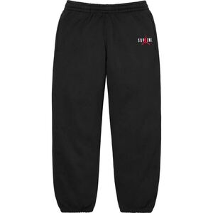 Supreme/Jordan Sweatpant 2024AW Black Sサイズ 新品未使用 直営店購入 