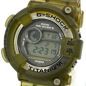 y672 稼働品 カシオ CASIO G-SHOCK ジーショック DW-8200MS-8T フロッグマン 腕時計 クォーツ 箱