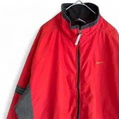 古着 90s NIKE ナイロン アウター ジャケット レア ジップ 銀タグ