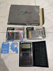 SHARP シャープ 電子手帳　BWARE PA-7000 GY グレイ　T