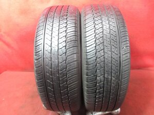 タイヤ 2本 225/60R18 ダンロップ グランドトレック GRAND TREK ST30 バリ バリ山 溝アリ 送料無料★14960T