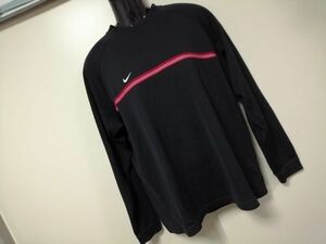 kkyj4760 ■ NIKE ■ ナイキ Tシャツ カットソー トップス 長袖 ドライ 黒 L