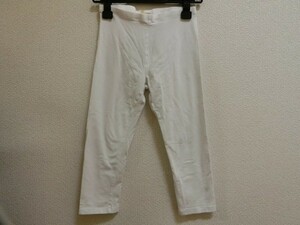 (29353)H&M エイチアンドエム キッズ 女の子 レギンス パンツ ホワイト 158 12-13Y USED