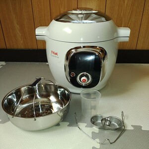 T-fal マルチクッカー CY7011JP 電気圧力鍋 一升炊き 10合 ティファール 動作確認済 クックフォーミー cook4me 中古現状品 スロークッカー 