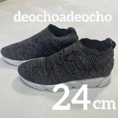 de ocho A de ocho ソックススニーカー 24cm 靴