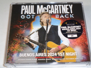 PAUL McCARTNEY/GOT BACK（BUENOS AIRES 2024　1ST NIGHT；REMASTER MIX）3CD