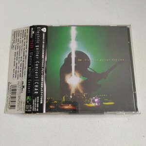 帯付き/2CD▲Char／ Electric Guitar Concert　チャー　竹中 尚人/コンサート/ライブ LIVE CD▲