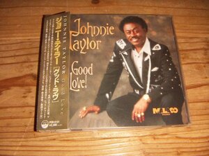 CD：JOHNNIE TAYLOR GOOD LOVE：Pヴァイン：MALACO ジョニー・テイラー グッド・ラヴ：帯付