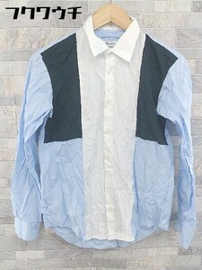 ◇ tk.TAKEO KIKUCHI ティーケー タケオキクチ 長袖 シャツ サイズS ブルー系 メンズ