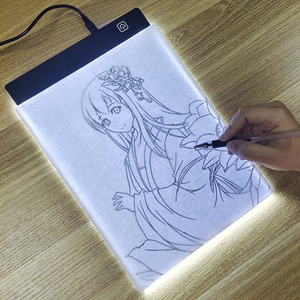 爆売れ LED描画パッド1P 全2サイズ LED 描画 パッド トレース台 A4 A5 ボード 絵 調光 子供 キッズ