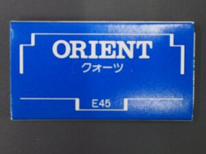 オリエント ORIENT オールド クォーツ 腕時計用 取扱説明書 Cal: E45