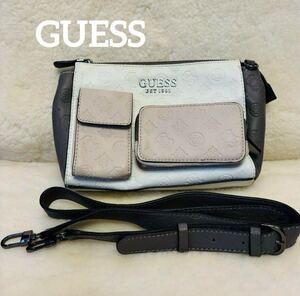 GUESS ゲス ショルダーバッグ セカンドバッグ クラッチバッグ 2WAY