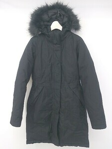 ◇ THE NORTH FACE ザ ノース フェイス フェイクファー 長袖 ダウン ジャケット コート サイズXS ブラック レディース P