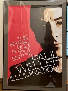 超レア! 非売品! paul weller イルミネーション ポスター LP EP 宣伝 ポールウェラー ジャム スタイルカウンシル オアシス ビートルズ①