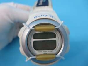 CASIO　カシオ　G-SHOCK　 Baby-G File　Cast ａ Spell　ベビーG　デジタル　ホワイト　ベルト20㎝　現状品　（中　BEG12