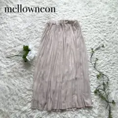 mellowneon　メロウネオン　プリーツスカート　ロングスカート　レディース