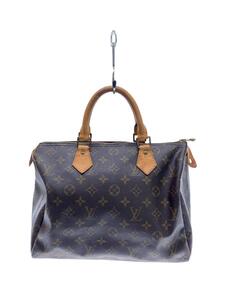 LOUIS VUITTON◆1)スピーディ30_モノグラム・キャンバス_BRW/PVC/BRW