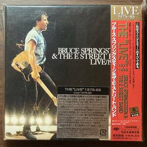 豪華BOXセット仕様5枚組　ブルース・スプリングスティーン BRUCE SPRINGSTEEN & THE E STREET BAND / The Live 1975-1985 完全限定生産 