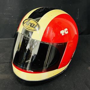 【現状品】 Arai アライ デールシングルトン レプリカ フルフェイスヘルメット　55/56cm 80年代