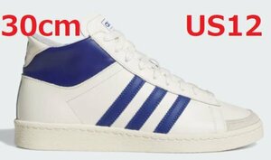 国内正規品 30cm US12 adidas Originals JABBAR HI KAREEM ABDUL HIGH OFF WHITE ROYAL アディダス ジャバー ハイ オフホワイト IH5316