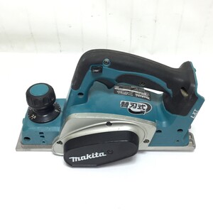 ΘΘ MAKITA マキタ 電動カンナ 程度B 本体のみ コードレス式 18v 82mm KP180D やや傷や汚れあり