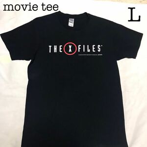 【非売品】THE X-FILES ムービー　Tシャツ　L サイズ　エックスファイルズ　映画　黒　ブラック　半袖Tシャツ レア　希少