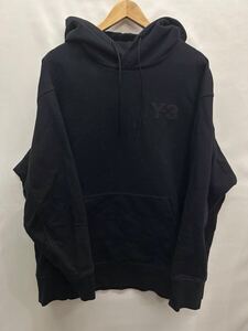 20250113【Y-3】ワイスリー Classic Chest Logo Hoodie クラシック チェストロゴ フーディ パーカー コットン GV4198 M