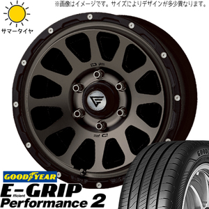 215/65R16 サマータイヤホイールセット ハイエース (GOODYEAR Performance2 & DELTAFORCE OVAL 6穴 139.7)