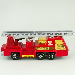 イギリス マッチボックス（matchbox） 消防ハシゴ車 Super Kings K-9 Fire Tender 1972 Lesney Product PAT No.1238927