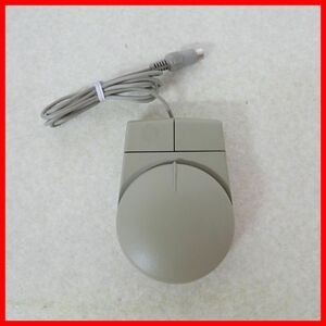 ☆SHARP X68000用マウス KI-OM0002CE01 グレー シャープ ジャンク【10