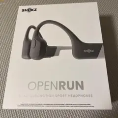 SHOKZ OPENRUN 骨伝導イヤホン グレー