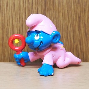 スマーフ　フィギュア　ベイビー　ピンク　PVC　Smurf 　アメトイ　アメリカ　トイ