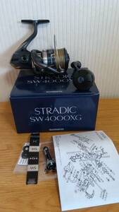 ■SHIMANO シマノ リ―ル STRADIC SW 4000XG 美品 アップ画像でご確認下さい。