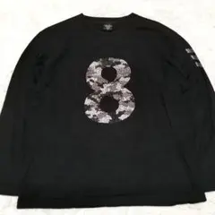 希少XLサイズ◎USUALIS ウザリス ラインストーンロンT 長袖Tシャツ