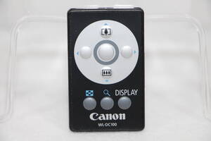 動作品　Canon ワイヤレスコントローラー WL-DC100 キャノン