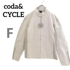 【coda &CYCLE ONCE 】美品✨タグ付き 薄手ジャンパー ジャケット