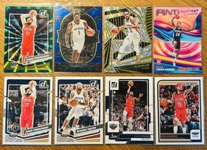 Pelicans 8枚セット Zion / CJ McCollum Fractal / Valanciunas Green Holo / Ingram / Jordan Hawkins RC / Alvarado