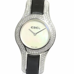 ベルト訳あり エベル EBEL E3157H29-600 ダイヤベゼル クォーツ レディース _766569