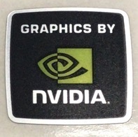 ■新品・未使用 ■10枚セット 【NVIDIA】エンブレムシール【18*18㎜】送料無料・追跡サービス付き☆P187