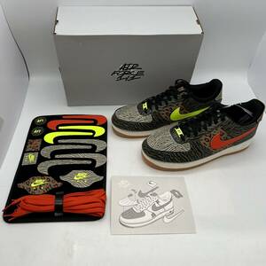 2◎9832 未使用 NIKE ナイキ 27cm DM5329-200 AIR FORCE 1/1 ANIMAL PRINT アニマルプリント オリーブ/ボルト/ラタン エアフォース