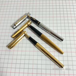 1000円〜　まとめ　ペン先14K 14金など　SHEAFFER シェーファー　万年筆　ペン　筆記具　3本セット　送料無料