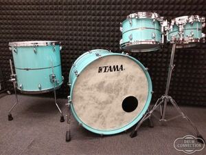 TAMA STAR Bubinga Drum 4pcs Kit -Grand Aqua Blue- ドラムセット　 タマ　スターブビンガ　高級ドラムセット　 TAMA ドラム　 TAMA 楽器