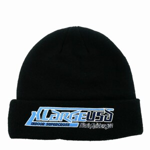 エクストララージ X-LARGE アビレックス AVIREX KNIT CAP BLACK SPIDER ニット キャップ スパイダー 帽子 黒 ブラック メンズ