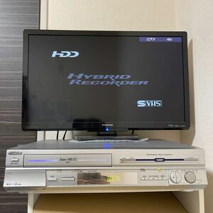 VHS&HDD再生OK VICTOR ビクター HM-HDS4 HDD付S-VHSビデオデッキ