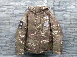 SUPREME × THE NORTH FACE(シュプリーム×ザノースフェイス) /ダウンジャケット/Rescue Baltoro Jacket/Multi Camo/22SS/カーキ/М