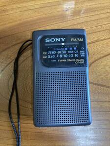 SONY　ICF-S10 AM FM　2BAND ソニー ラジオ　コンパクトラジオ ポータブルラジオ 2BAND ソニー ラジオ