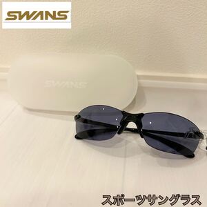 KA■ 未使用 SWANS スワンズ スポーツサングラス UVカット 偏光アイスブルー SALF-0067 ブラック スポーツ 男女兼用 サングラス アイウェア