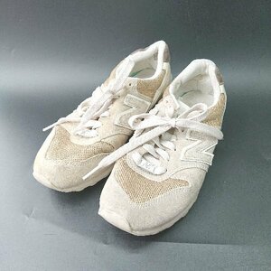 ◇ New Balance ニューバランス WL996RE2 スニ－カ－ サイズ23.5 ベージュ レディース E