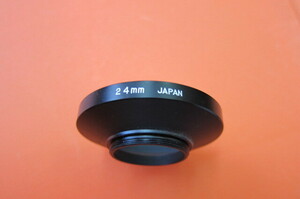 ★Rollei ローライ35用 メタルフード 24mm 日本製 JAPAN